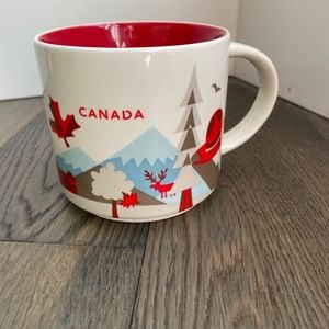 Starbucks collector mug Canada You Are Hear collection 2013